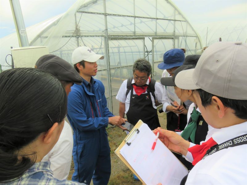 写真2 導入技術にも高い関心を寄せていました