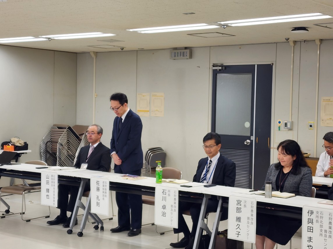 佐藤産業振興部長のあいさつ