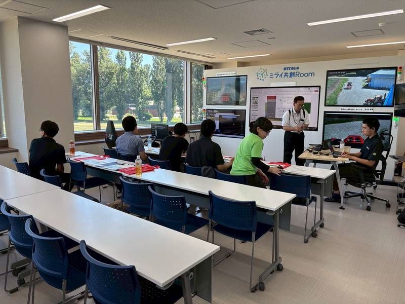 写真1北大スマート農業研究センター