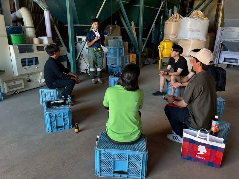 写真3ニセコ町農家訪問