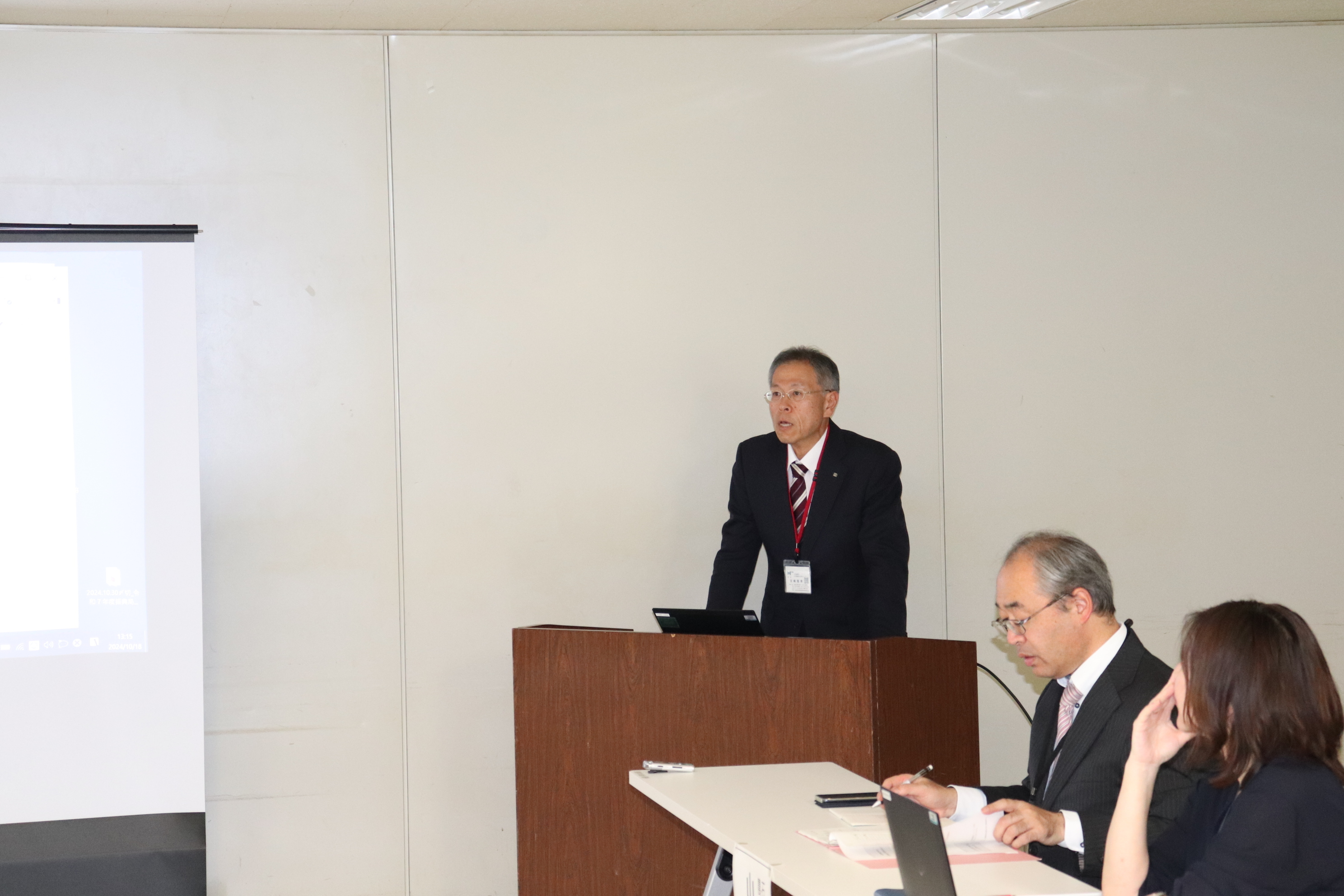 石狩農業改良普及センター宮崎所長からの報告「北海道の普及事業・普及センターの活動概要」