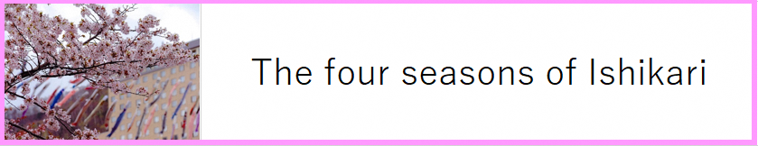 The four seasons of Ishikari