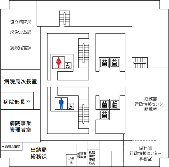 3Fフロア図