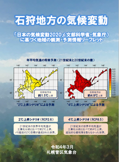 石狩地方の気候変動